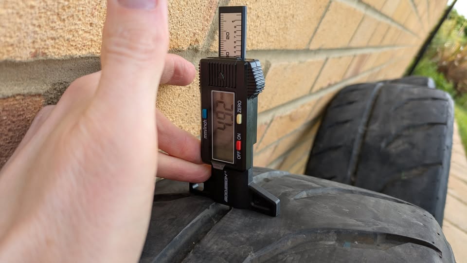 Tread depth
