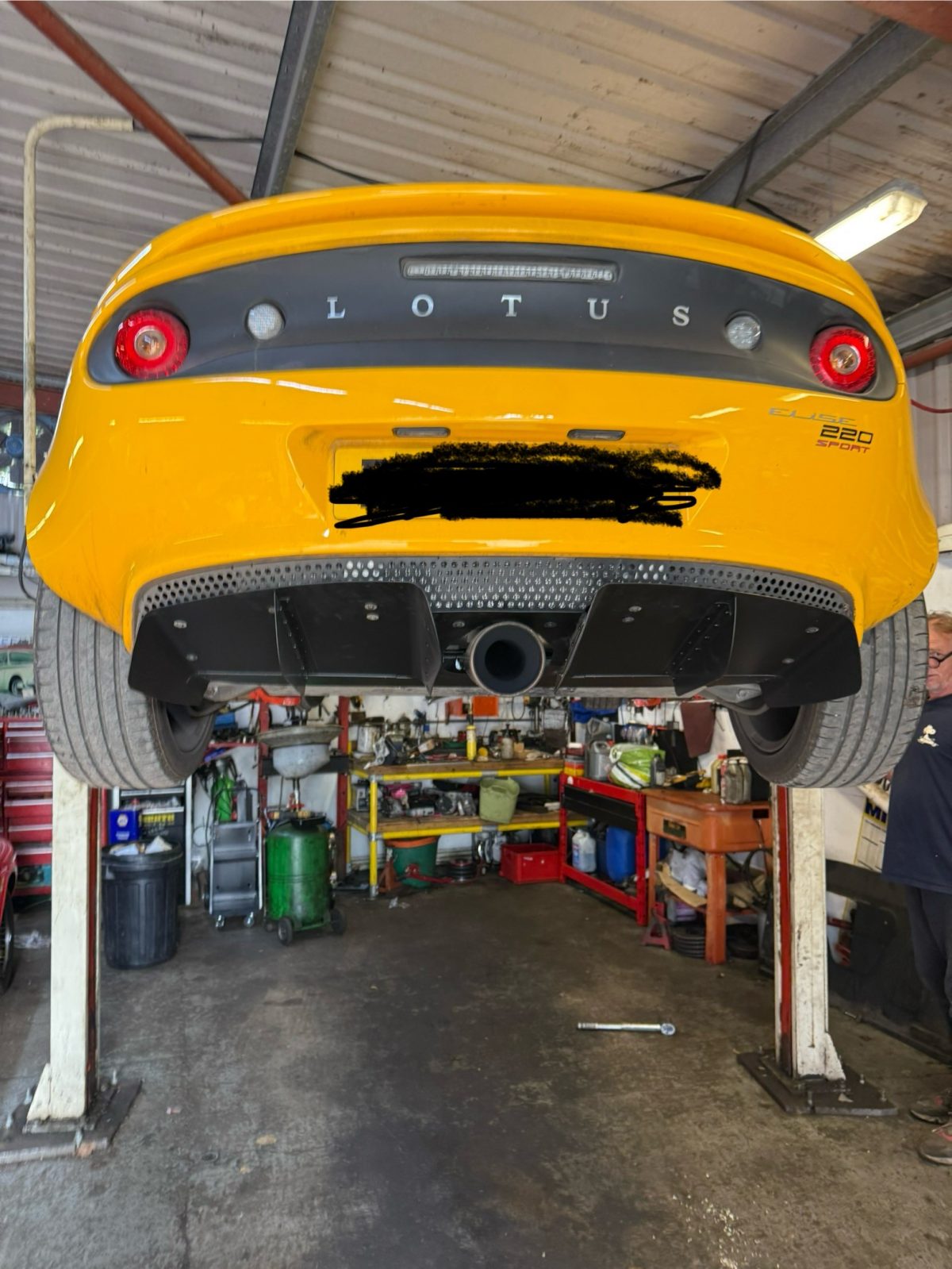 cup exhaust