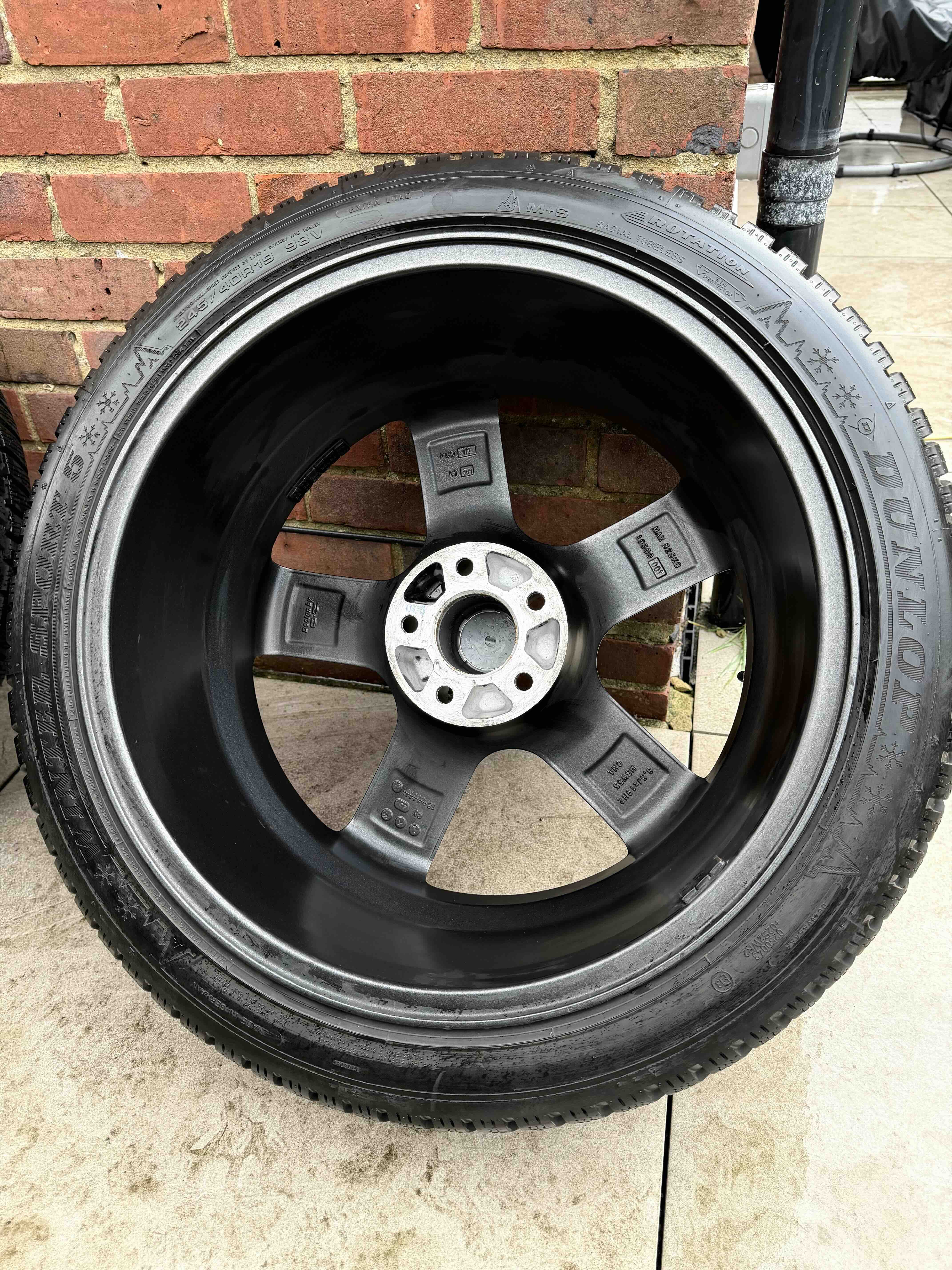 FS:MSW (OZ) wheels with Dunlop Winter Sports 5 tyres for 5 Series G30/G31 other BMW requiring ET20 8JX19, 245/40 R19