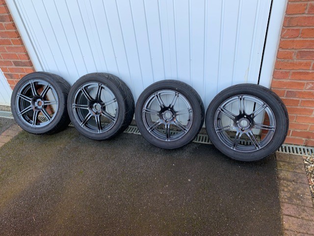 Front row line up Alloys