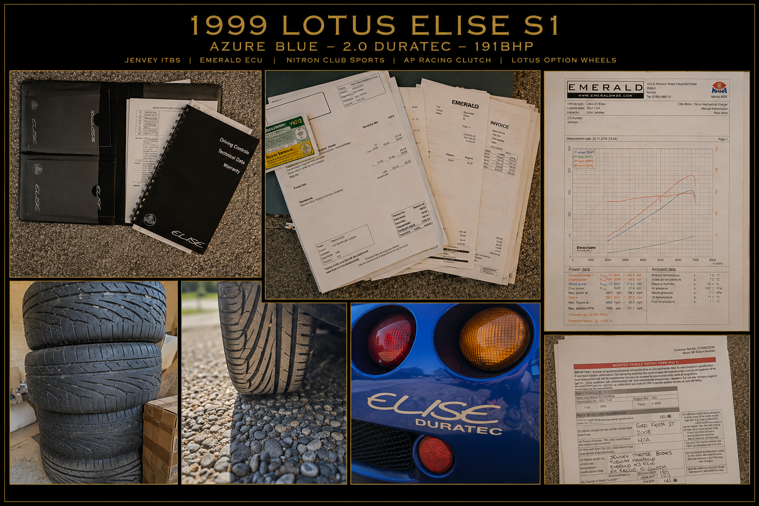 Elise - Files and Tyres